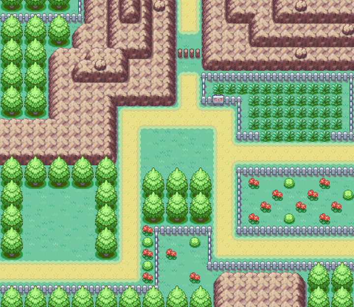 Route 1-2 map